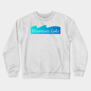 Wawasee Lake Waves Crewneck Sweatshirt